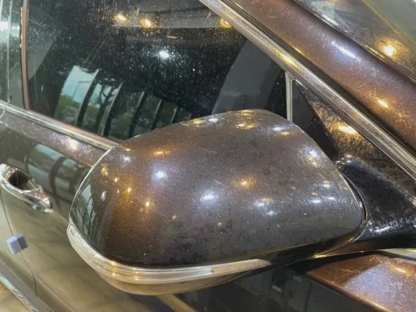 제가 주로 나무 그늘 아래 주차하다 보니, 차량 외관에 나무 수액이 심하게 붙어서 도장면이 엄청 손상된 상태…